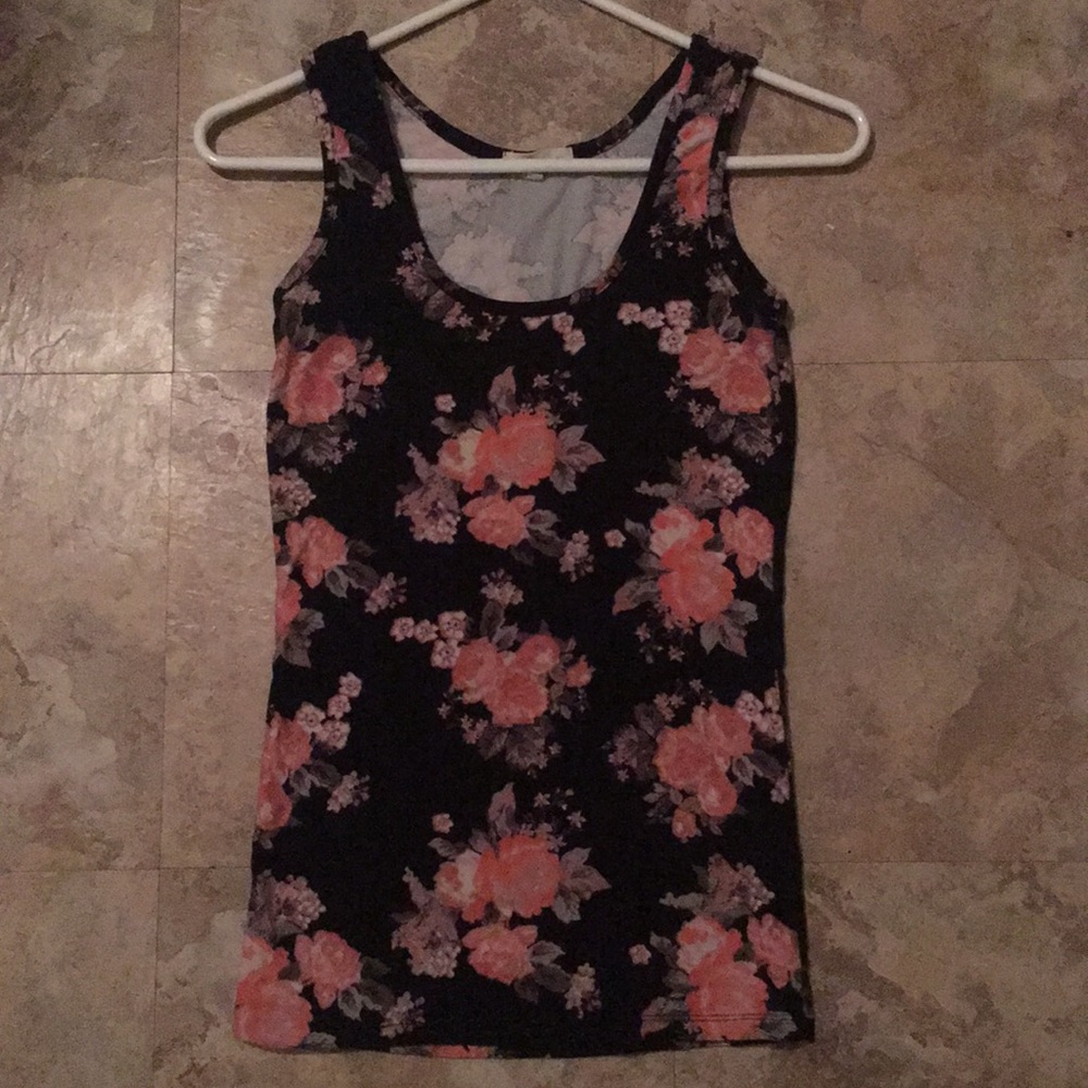 Floral tank top